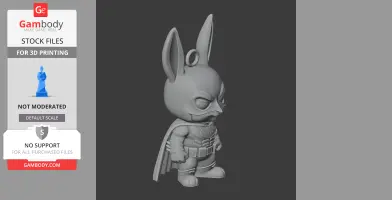 Bugs Bunny Batman Ring Figure