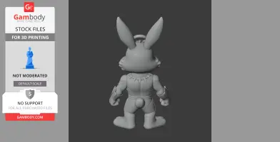 Bugs Bunny Black Panther Ring Figure
