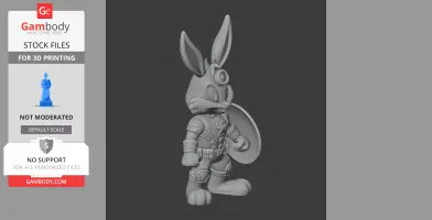 Bugs Bunny Captain America Ring Figure