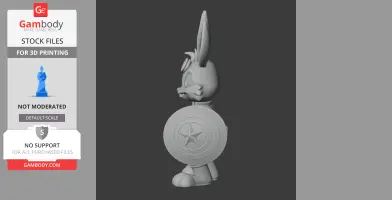 Bugs Bunny Captain America Ring Figure