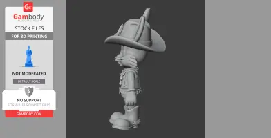 Bugs Bunny Cowboy Ring Figure