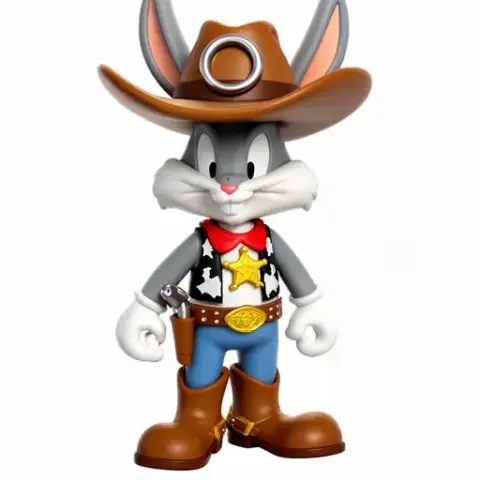 Bugs Bunny Cowboy Ring Figure