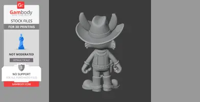Bugs Bunny Cowboy Ring Figure