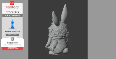 Bugs Bunny Cthulhu Ring Figure