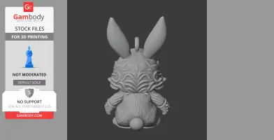 Bugs Bunny Cthulhu Ring Figure
