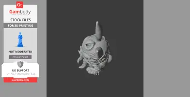 Bugs Bunny Cthulhu Ring Figure