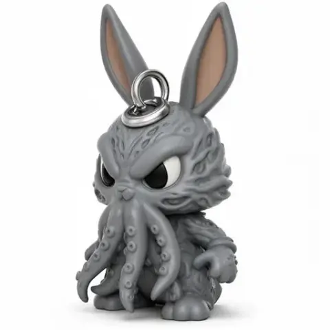 Bugs Bunny Cthulhu Ring Figure