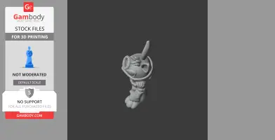 Bugs Bunny Cyber Ninja Ring Figure