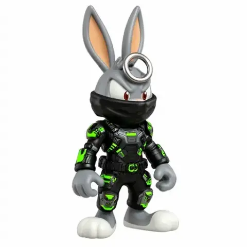 Bugs Bunny Cyber Ninja Ring Figure