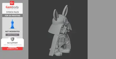Bugs Bunny Darth Vader Ring Figure