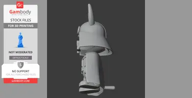 Bugs Bunny Darth Vader Ring Figure