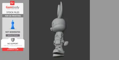 Bugs Bunny Deadpool Ring Figure