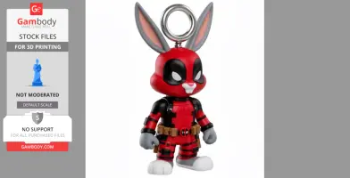 Bugs Bunny Deadpool Ring Figure