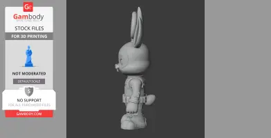 Bugs Bunny Deadpool Ring Figure
