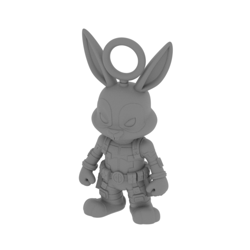 Bugs Bunny Deadpool Ring Figure.stl