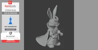 Bugs Bunny Doctor Strange Ring Figure