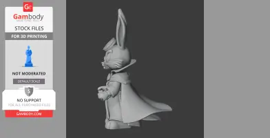 Bugs Bunny Doctor Strange Ring Figure