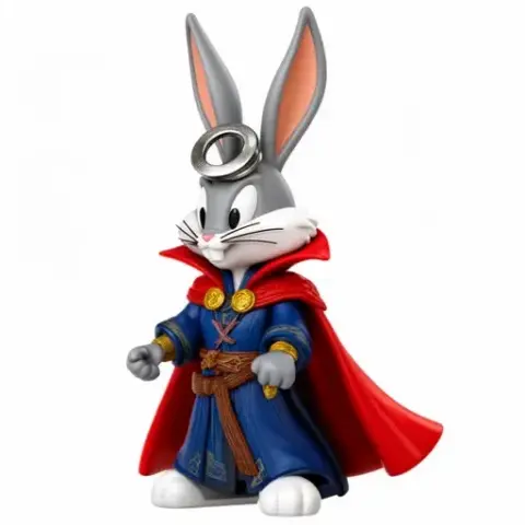 Bugs Bunny Doctor Strange Ring Figure