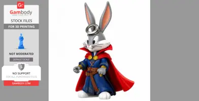 Bugs Bunny Doctor Strange Ring Figure