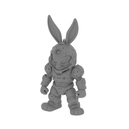 Bugs Bunny Doom Slayer Ring Figure.stl