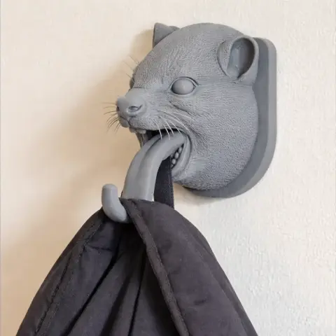 Hyrax HEAD WALL HANGER COAT AND KEY HOLDER HOOK