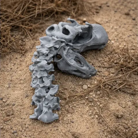 Brontornis burmeisteri Skull
