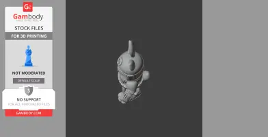 Bugs Bunny Boba Fett Ring Figure