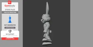 Bugs Bunny Flash Ring Figure
