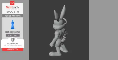 Bugs Bunny Flash Ring Figure