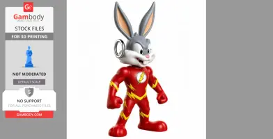 Bugs Bunny Flash Ring Figure