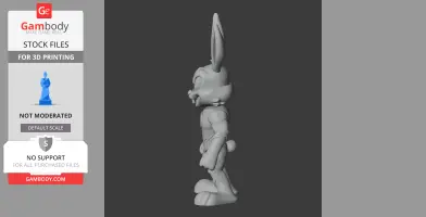 Bugs Bunny Flash Ring Figure