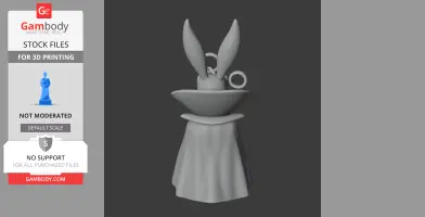 Bugs Bunny Dracula Ring Figure