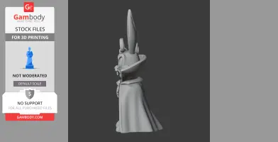Bugs Bunny Dracula Ring Figure
