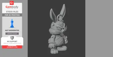 Bugs Bunny Frankenstein Ring Figure