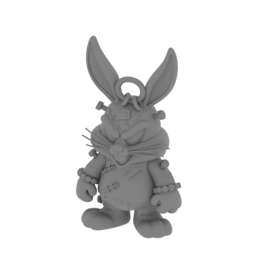 Bugs Bunny Frankenstein Ring Figure.stl