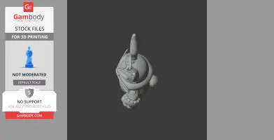 Bugs Bunny Frankenstein Ring Figure