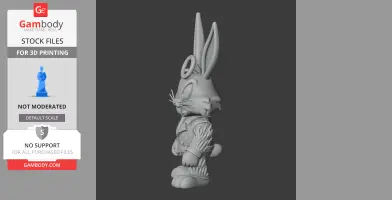 Bugs Bunny Ghost Rider Ring Figure