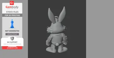 Bugs Bunny Ghost Rider Ring Figure