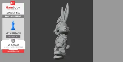 Bugs Bunny Ghost Rider Ring Figure