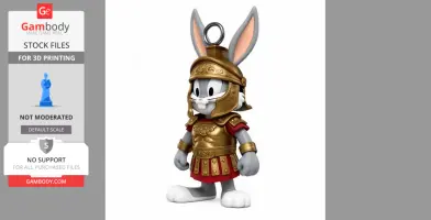 Bugs Bunny Gladiator Ring Figure