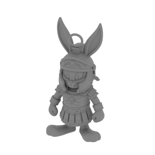 Bugs Bunny Gladiator Ring Figure.stl
