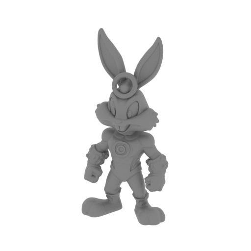 Bugs Bunny Green Lantern Ring Figure.stl