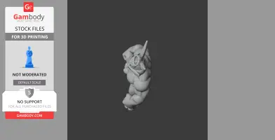 Bugs Bunny Hulk Ring Figure