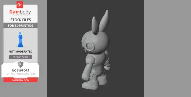 Bugs Bunny Iron Man Ring Figure