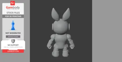 Bugs Bunny Iron Man Ring Figure