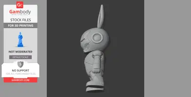Bugs Bunny Iron Man Ring Figure