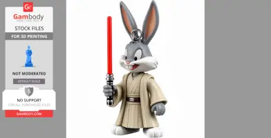 Bugs Bunny Jedi Ring Figure