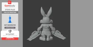 Bugs Bunny Kratos Ring Figure