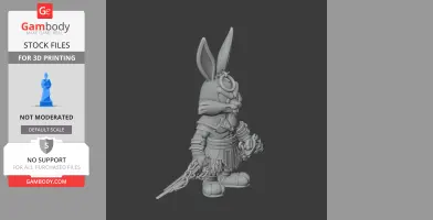 Bugs Bunny Kratos Ring Figure