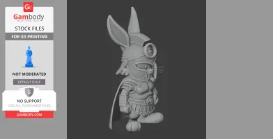 Bugs Bunny Leonidas Ring Figure
